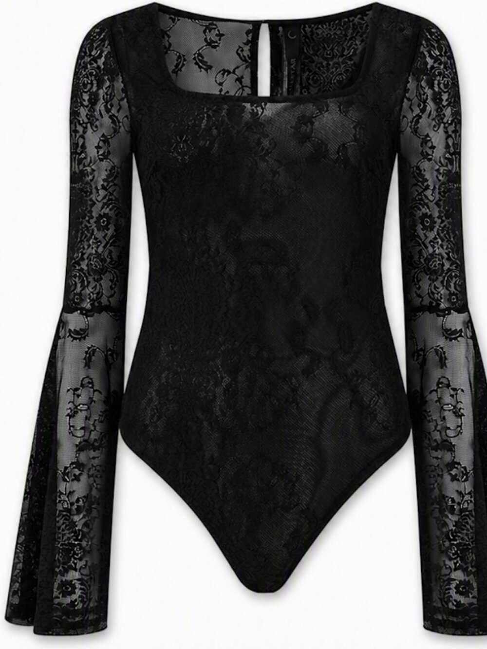 KILLSTAR Rosedriah Bodysuit Black Lace XXL Morticia Witchy Goth Whimsigoth